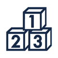 1 2 3 logo